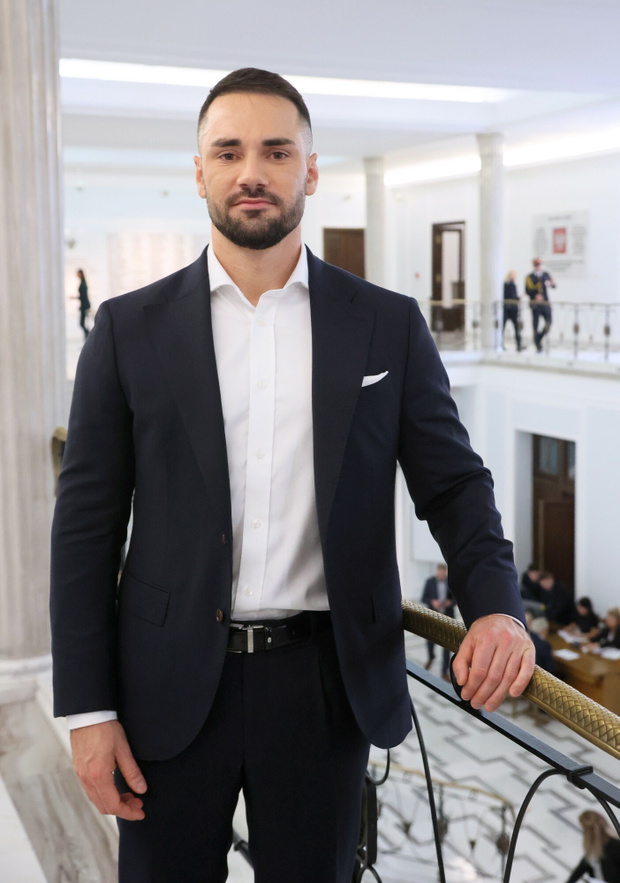poseł Lewicy Łukasz Litewka