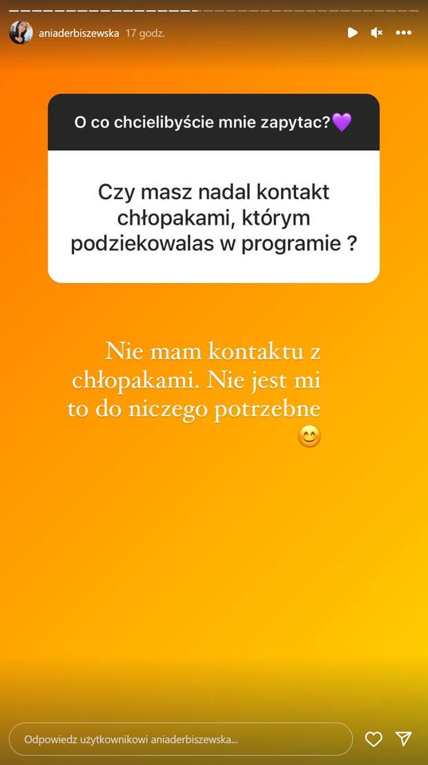 Anna z Rolnik szuka zony o kontakcie z pozostałymi kandydatami