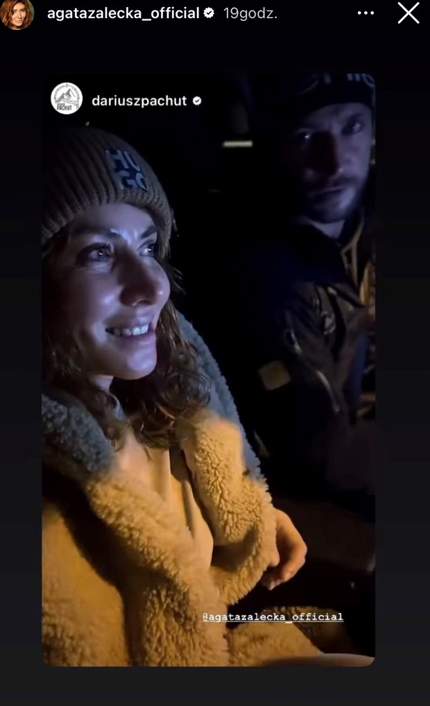 Dariusz Pachut i Agata Załęcka nurkowali razem