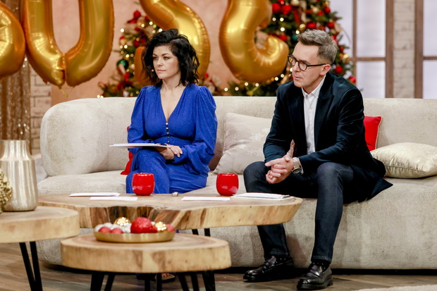 scena z: Katarzyna Cichopek, Maciej Kurzajewski, SK:, , fot. Gałązka/AKPA