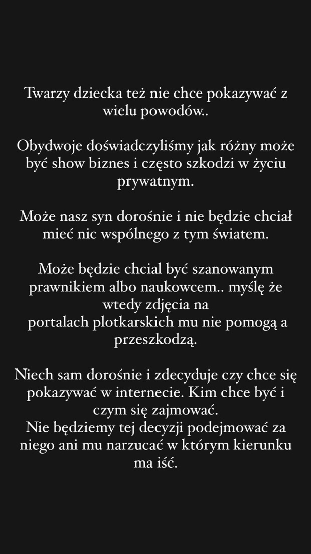 Sandra Kubicka i Baron podjęli decyzję ws. synka