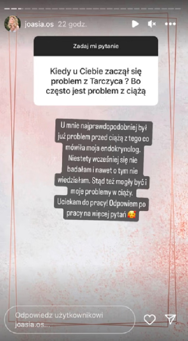 Joasia z "Rolnik szuka żony" ma problemy ze zdrowiem