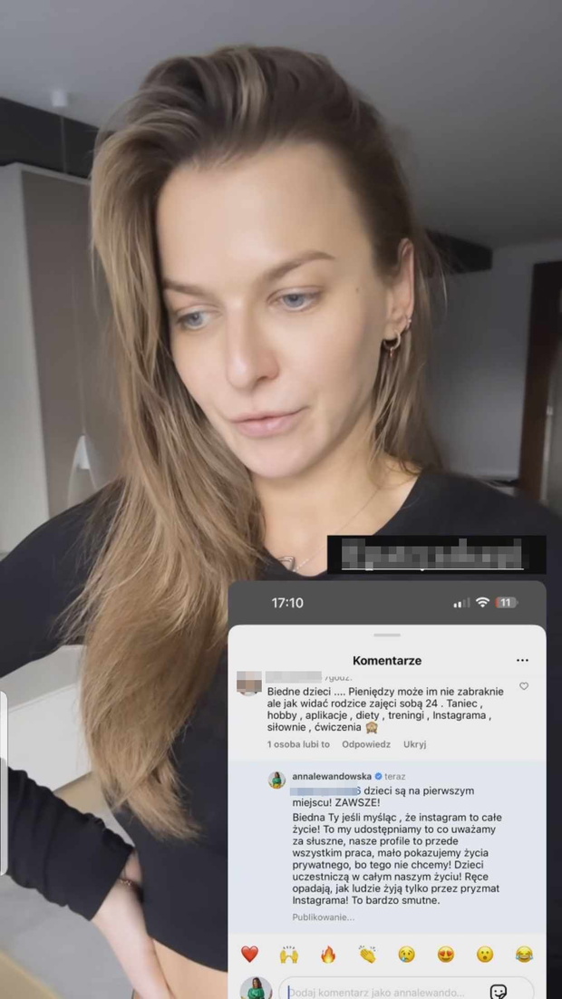 Anna Lewandowska ma dość. Zareagowała na komentarz internautki