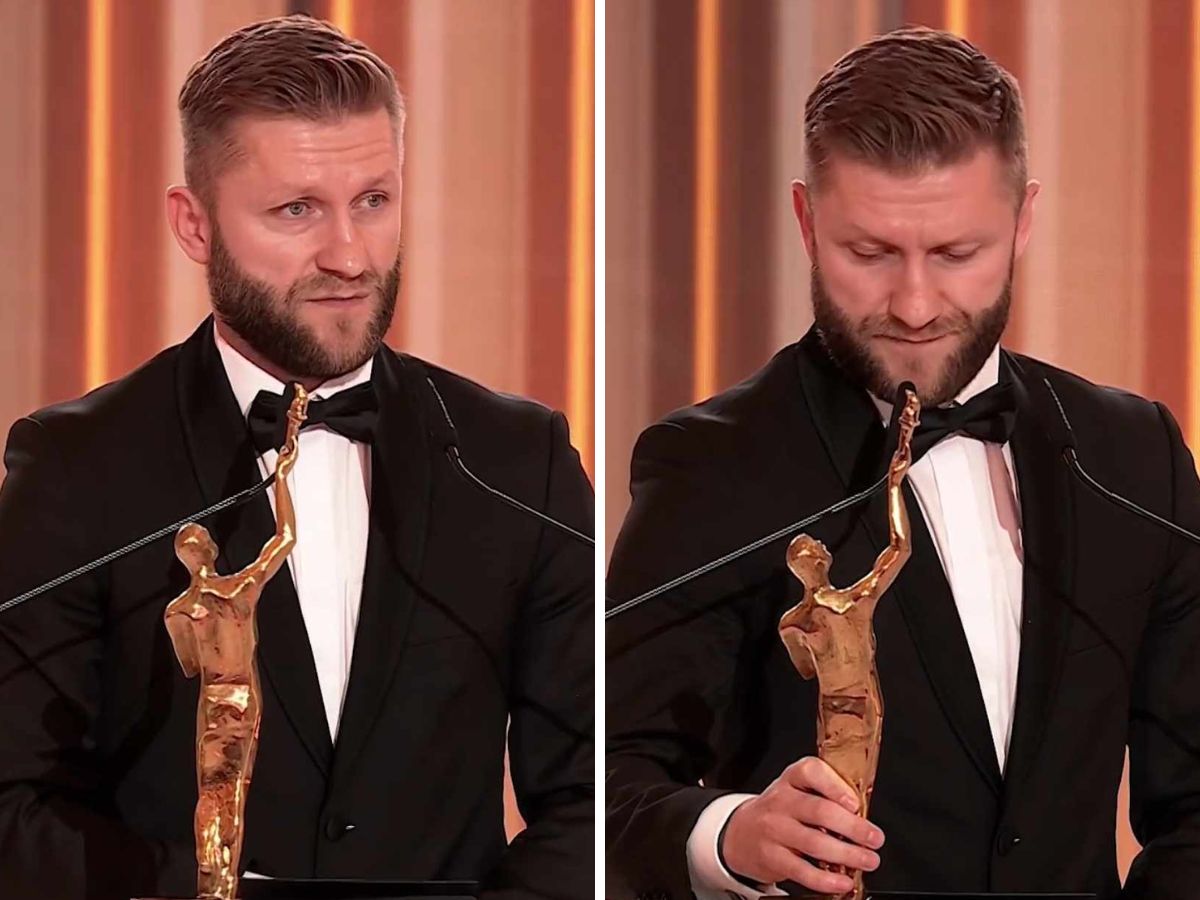 Kuba Błaszczykowski poruszył przemową na Gali Mistrzów Sportu