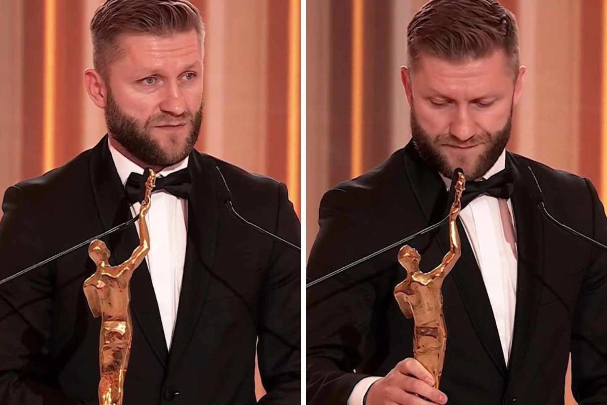 Kuba Błaszczykowski poruszył przemową na Gali Mistrzów Sportu