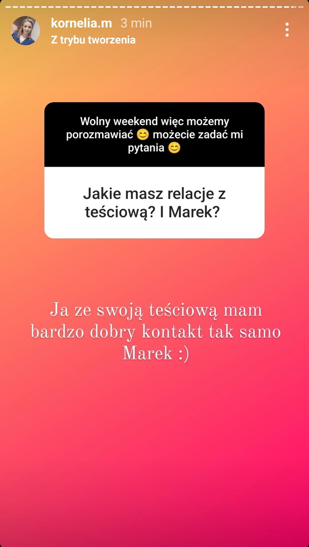Kornelia ze Ślubu od pierwszego wejrzenia