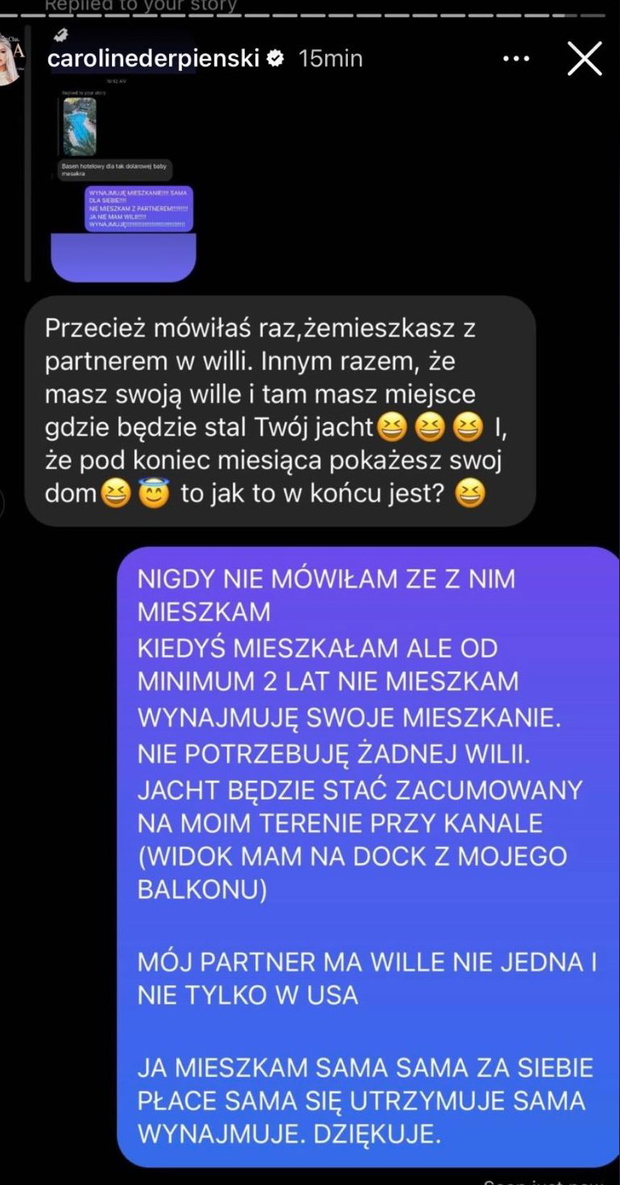 Caroline Derpienski o willi