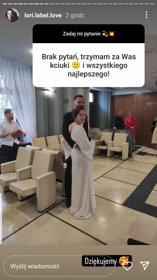Laura ze Ślubu od pierwszego wejrzenia pokazała zdjęcia ze ślubu z Karolem