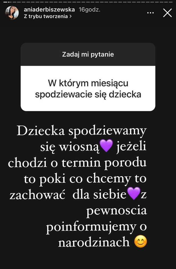 Ania z Rolnik szuka żony o terminie porodu