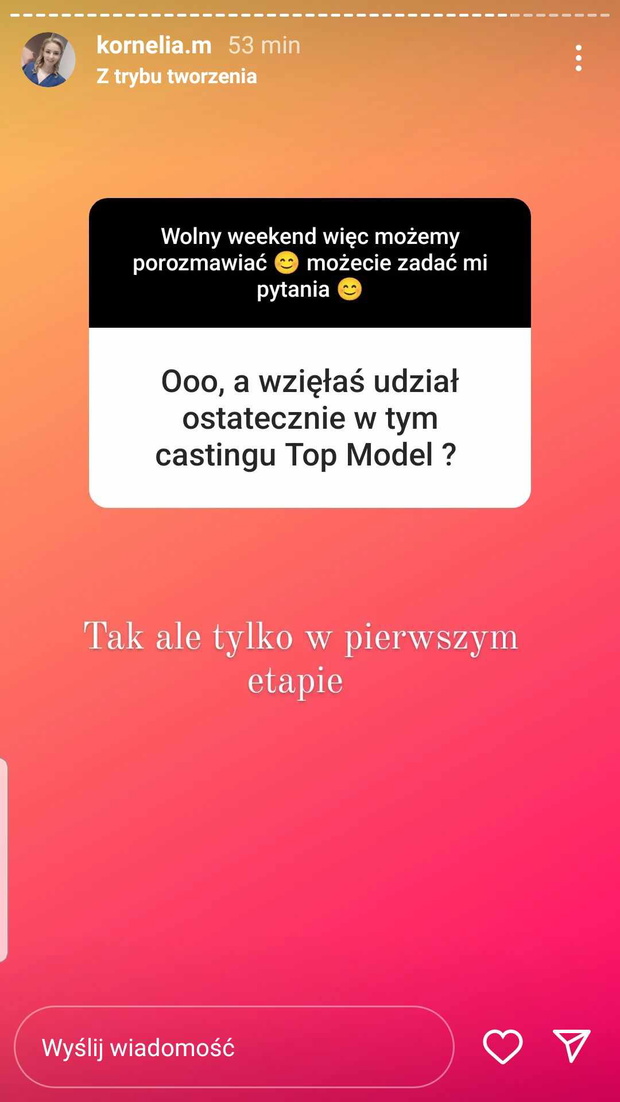 Kornelia ze Ślubu od pierwszego wejrzenia wzięła udział w Top Model