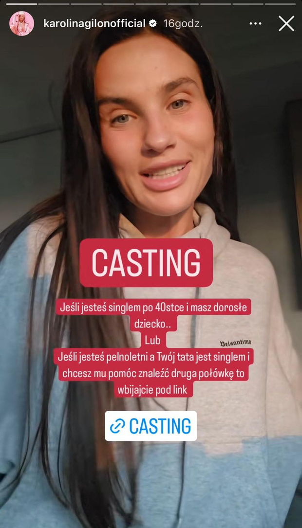 Karolina Gilon ogłasza casting do nowego programu Polsatu