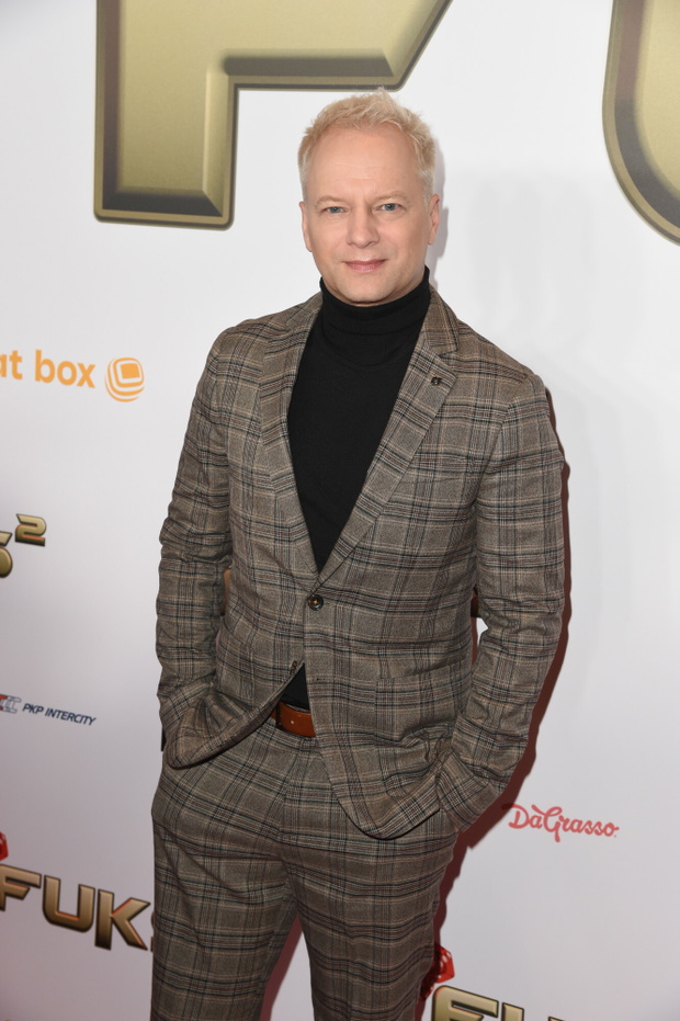 Maciej Stuhr na premierze filmu Fuks 2