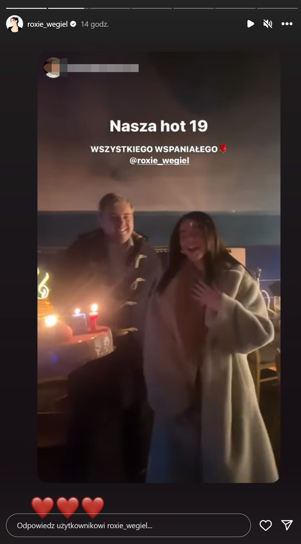 Roksana Węgiel niespodzianka urodzinowa