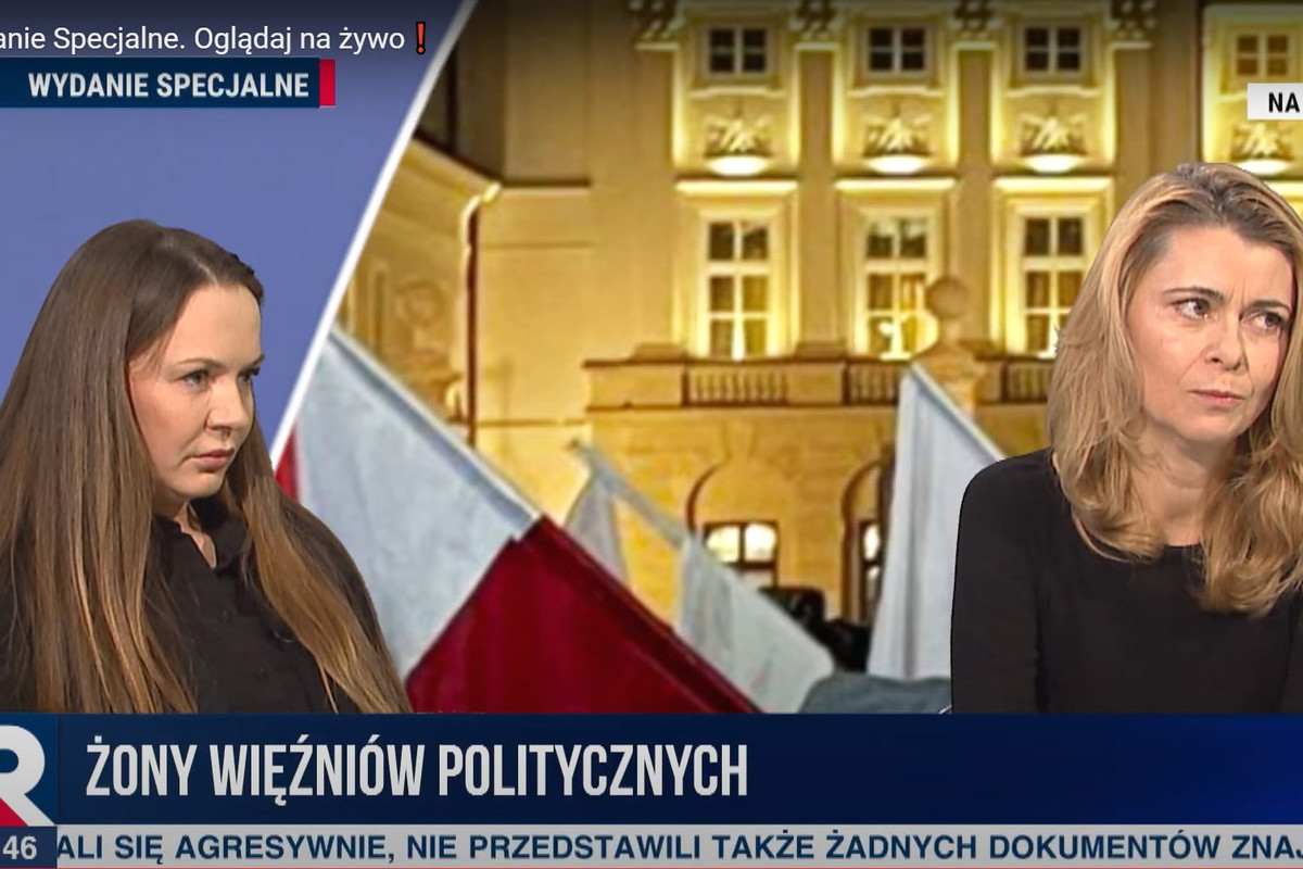 Żony Mariusza Kamińskiego i Macieja Wąsika w Republice