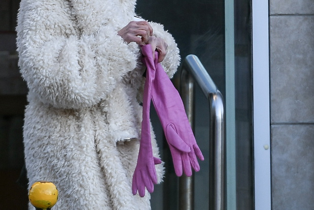 Monika Olejnik przemierza Warszawę w zimowej stylizacji