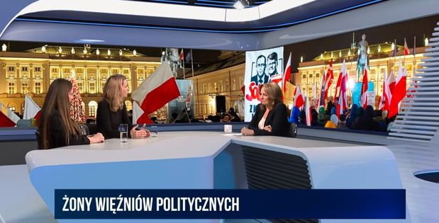 Żony Macieja Wąsika i Mariusza Kamińskiego w TV Republika