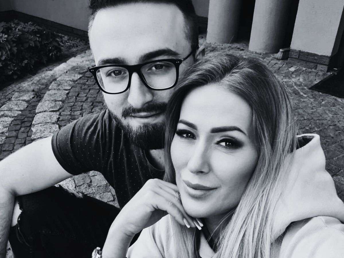Sylwia Peretti z synem