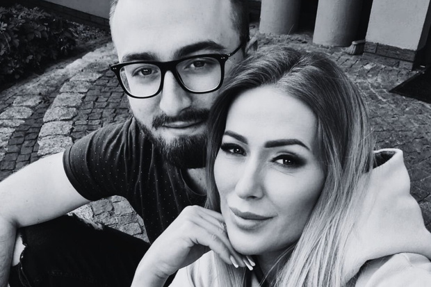 Sylwia Peretti z synem