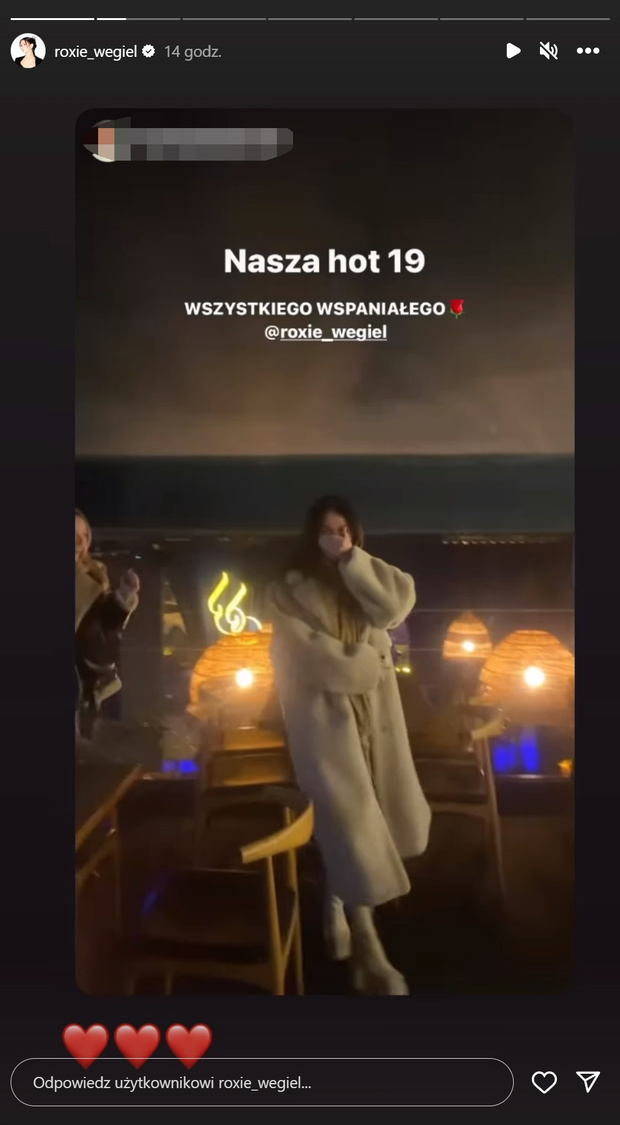Roksana Węgiel niespodzianka urodzinowa