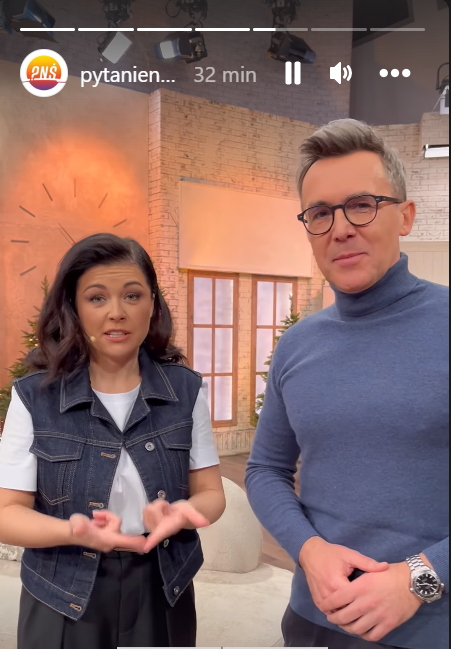 Katarzyna Cichopek i Maciej Kurzajewski w "PnŚ"