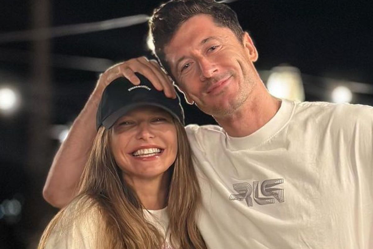 Ania i Robert Lewandowscy