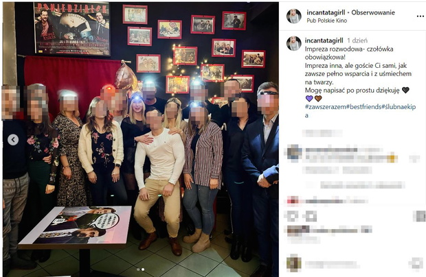 Kinga ze Ślubu od pierwszego wejrzenia zorganizowała imprezę rozwodową
