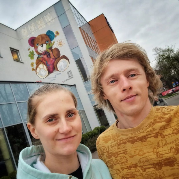 Dawid Kubacki z żoną