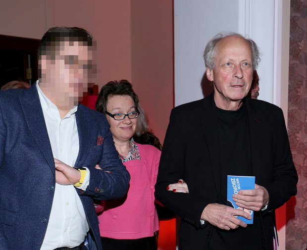 Paweł Wawrzecki z córką Anią