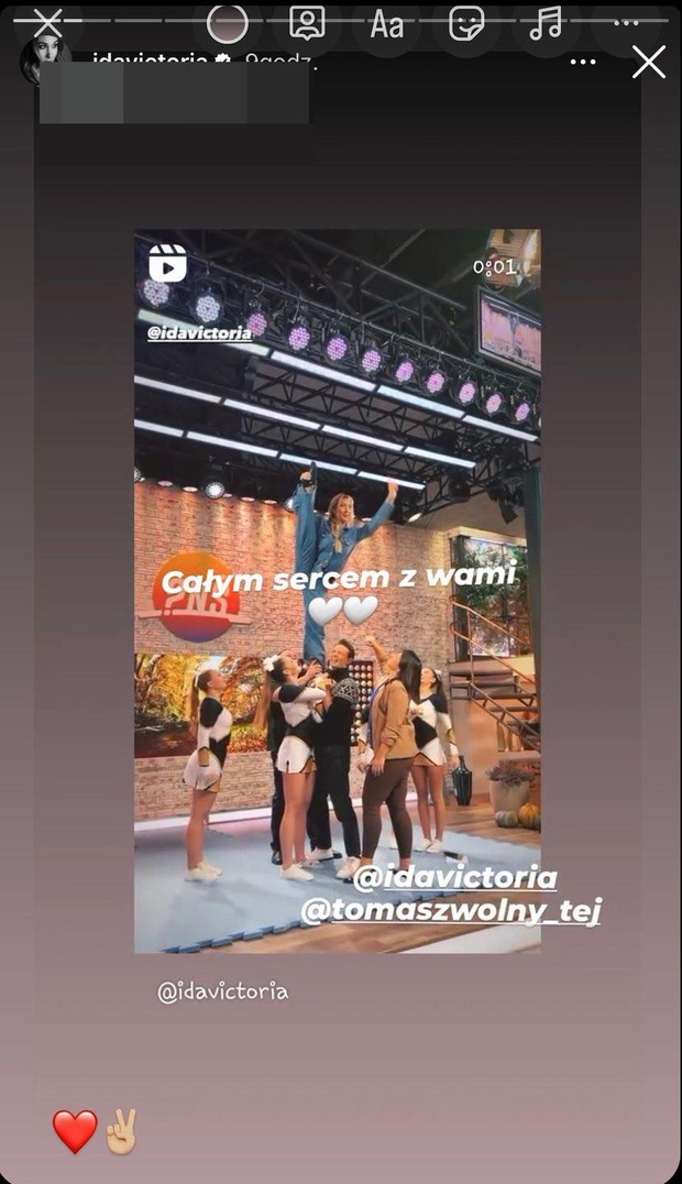 Ida Nowakowska dziękuje fanom za wsparcie