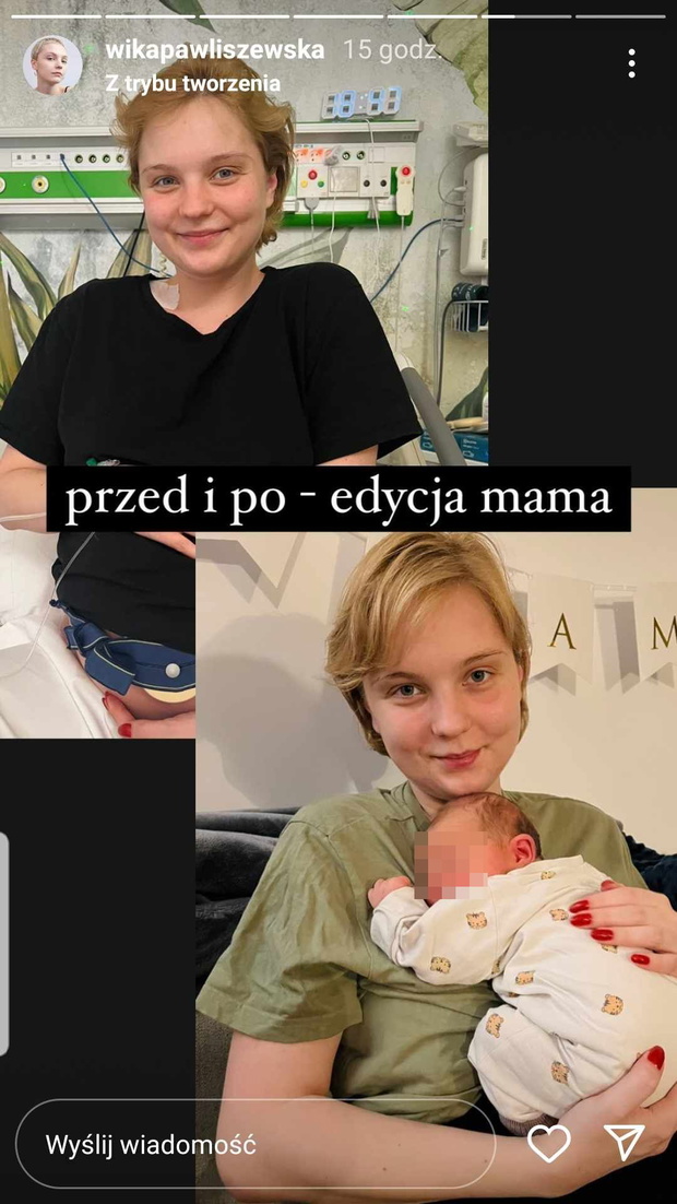 Wiktoria Pawliszewska z Top Model urodziła