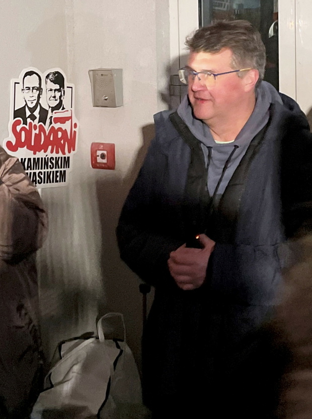 Maciej Wąsik wyszedł na wolność