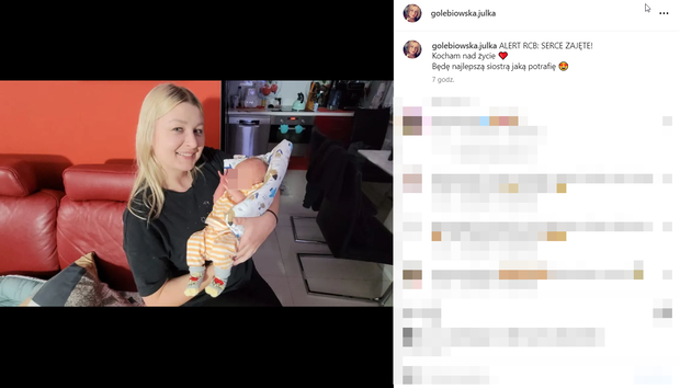 Julia ze Ślubu od pierwszego wejrzenia pokazała zdjęcie z dzieckiem