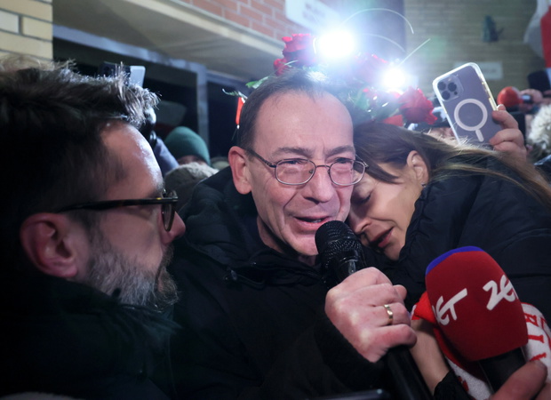 Mariusz Kamiński wyszedł na wolność