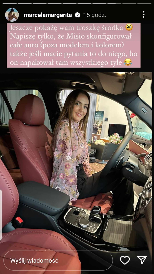 Marcela Leszczak pokazała prezent ślubny od Miśka Koterskiego