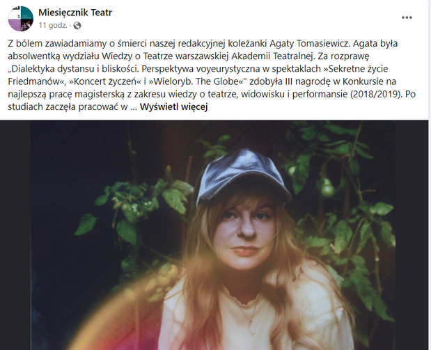 Śmierć Agaty Tomasiewicz
