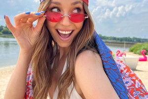 Izabella Krzan w skąpym bikini