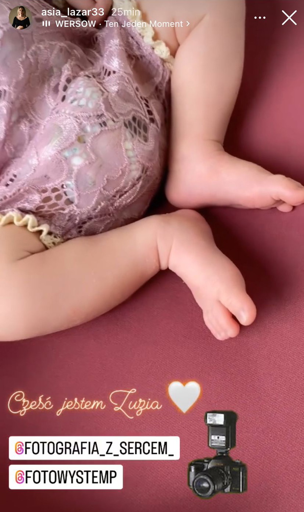 Joanna Lazar zdradziła imię córki