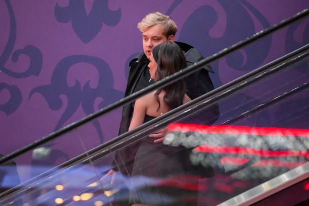 Roksana Wegiel i Kevin Mglej na premierze filmu "Emma i czarny jaguar"