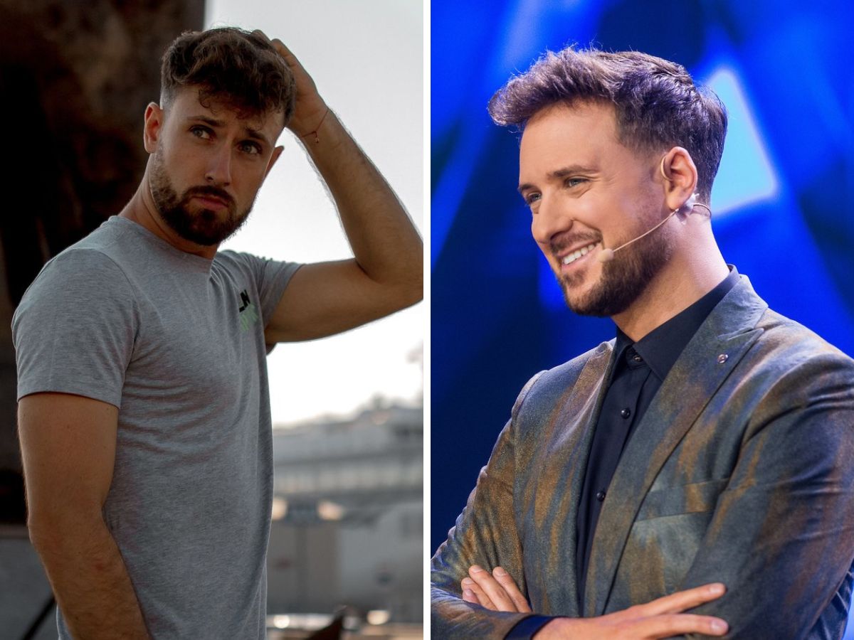 Hubert Wicher z Love Island i Aleksander Sikora podobieństwo