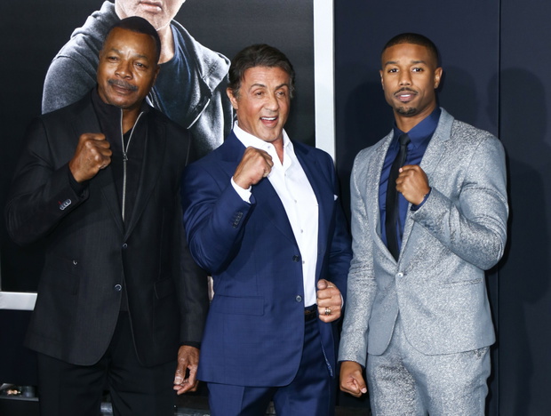 Carl Weathers, Sylvester Stallone