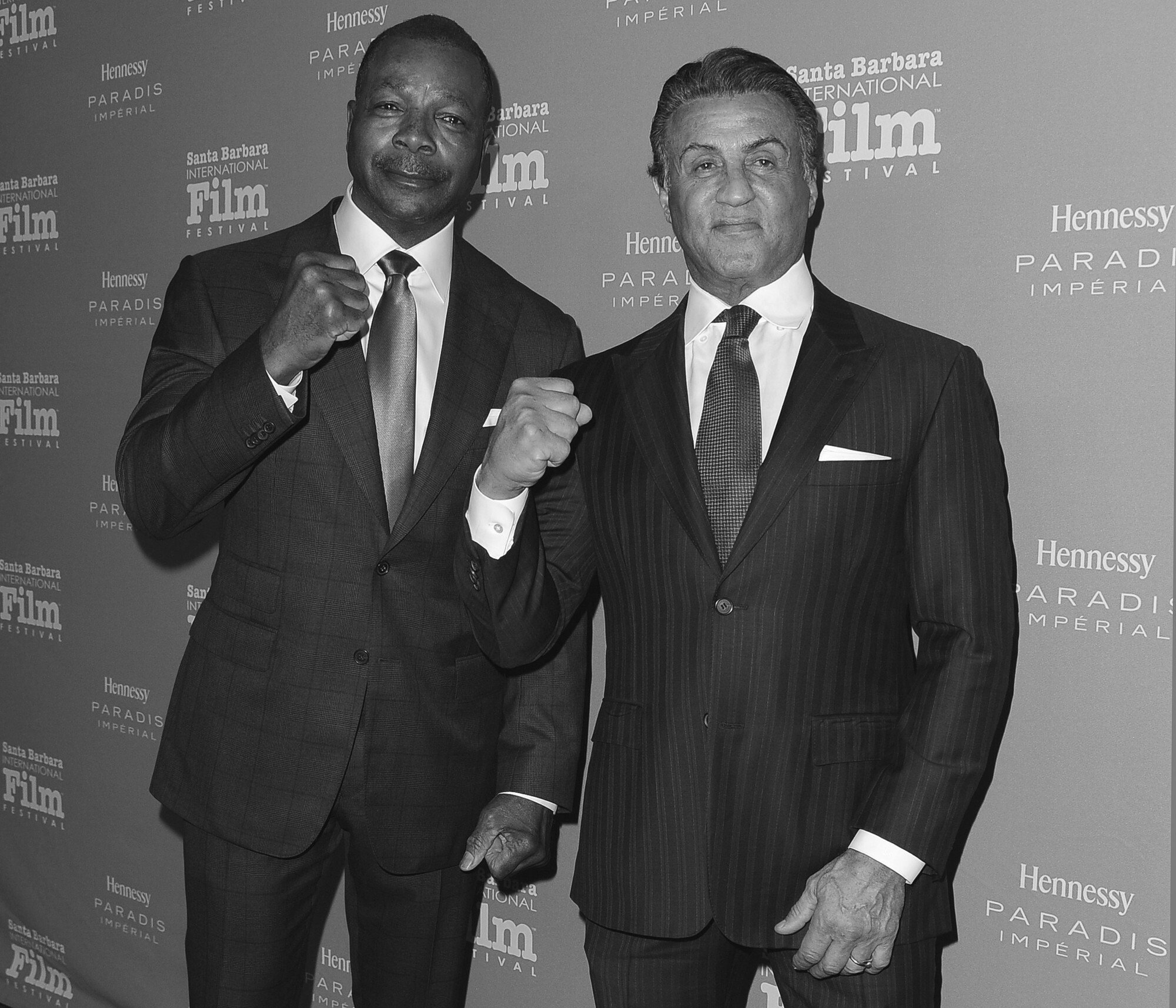 Carl Weathers, Sylvester Stallone