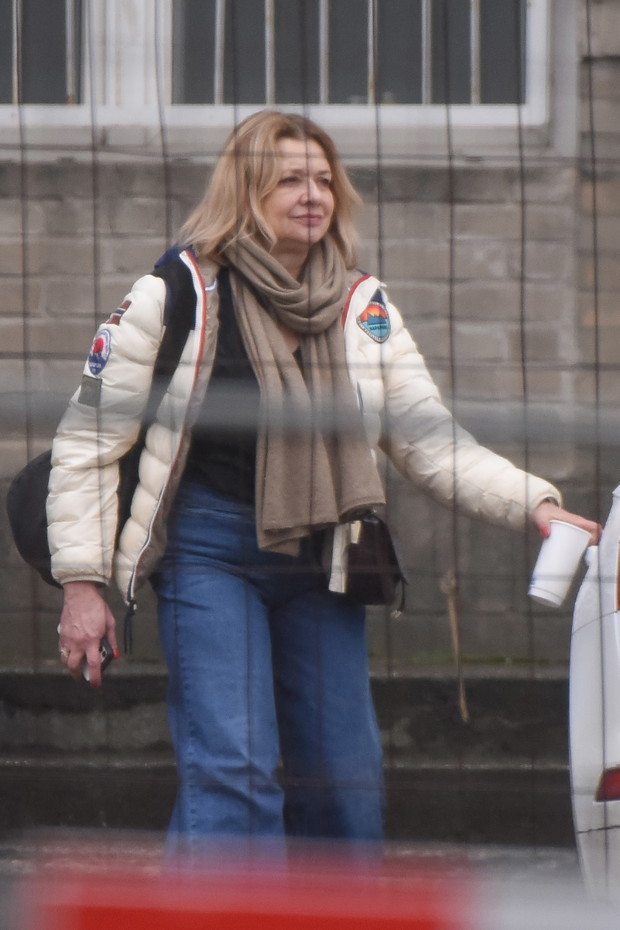 Małgorzata Ostrowska-Królikowska po treningu do Tańca z Gwiazdami
