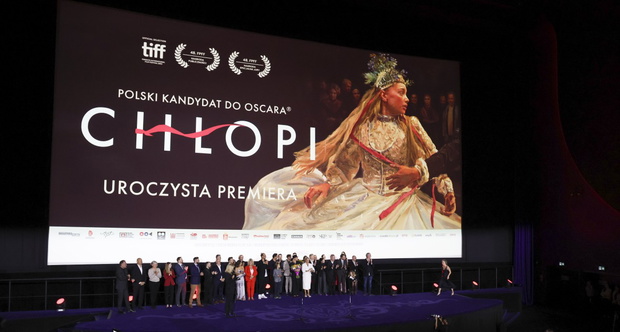 Premiera filmu "Chłopi"