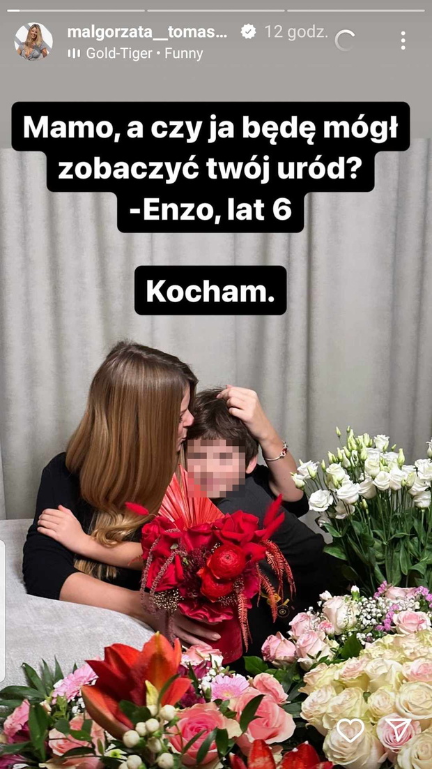 Małgorzata Tomaszewska pokazała zdjęcie z dzieckiem