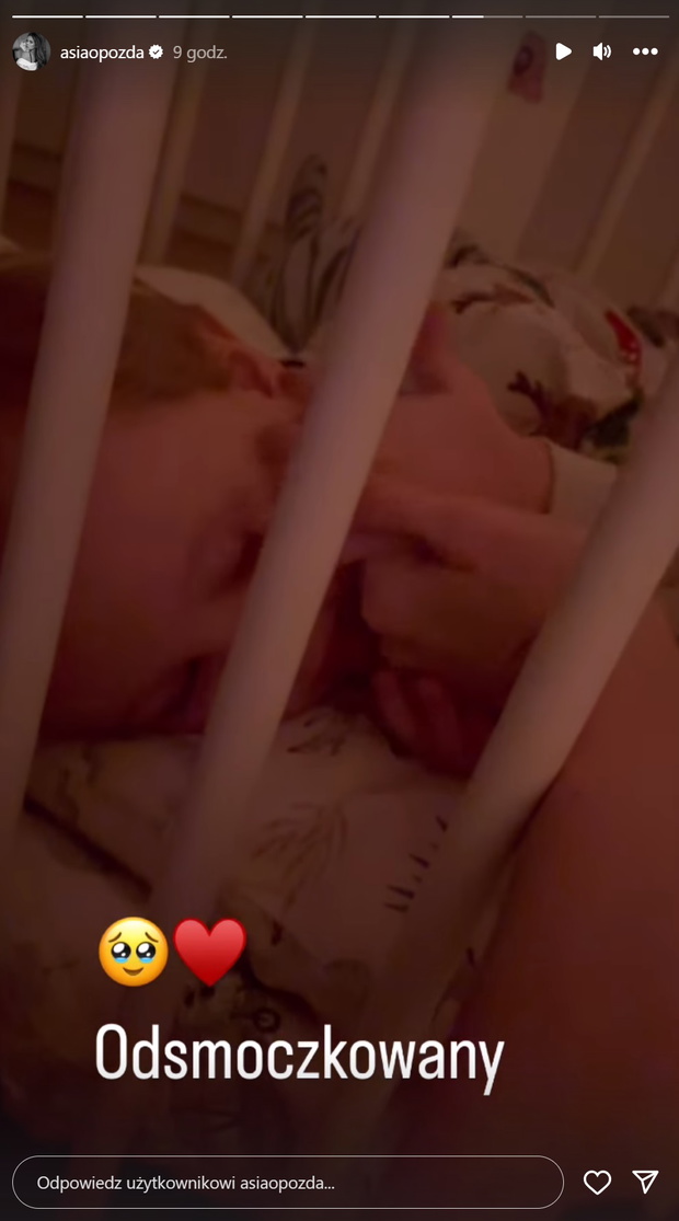 Joanna Opozda odsmoczkowała Vincenta