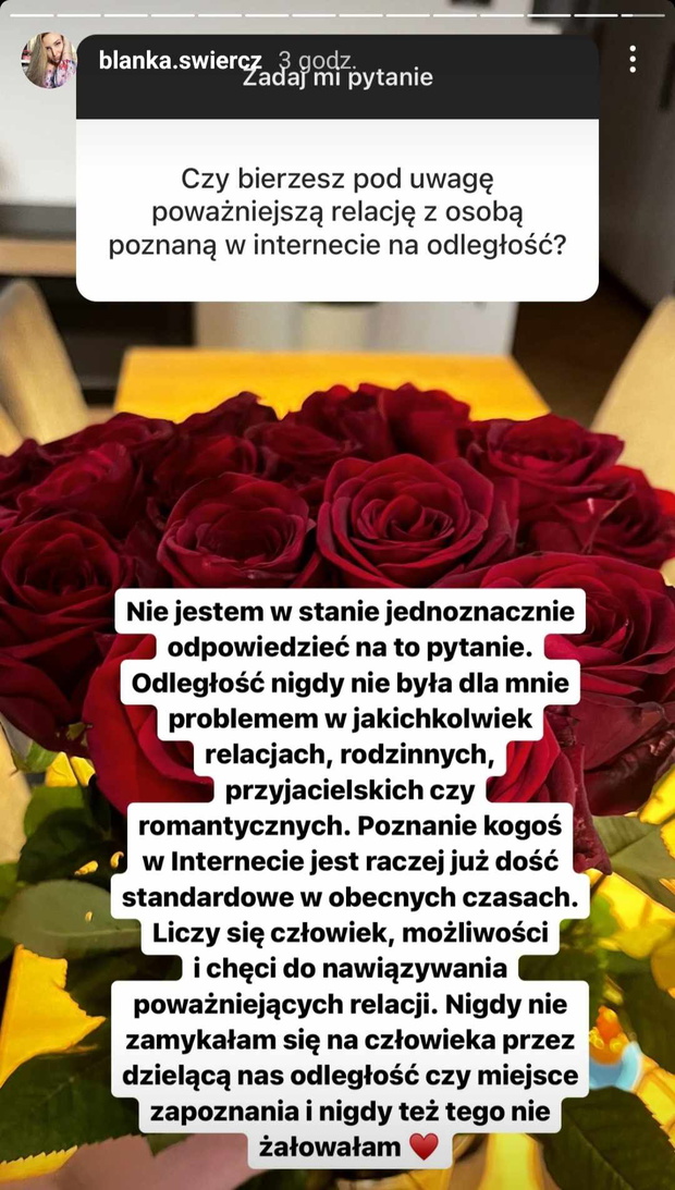 Blanka z Rolnik szuka żony tłumaczy się z udziału w programie