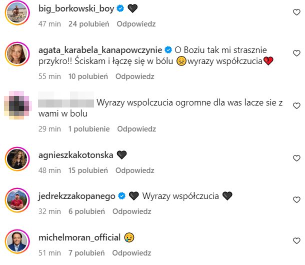 Gwiazdy poruszone śmiercią mamy Izabeli Zeiske z Gogglebox