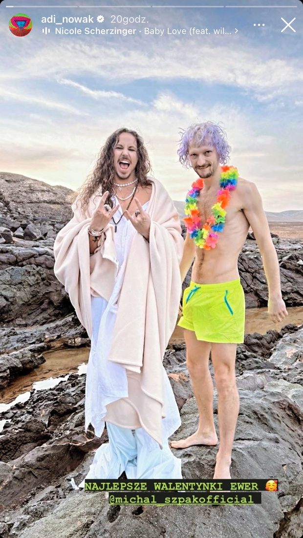 Michał Szpak i Adi Nowak