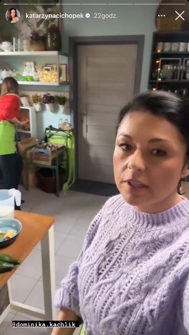 Kasia Cichopek spędziła Walentynki w pracy