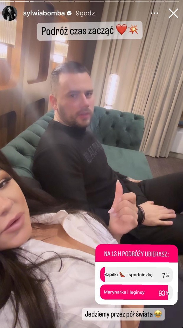 Sylwia Bomba i Grzegorz Collins